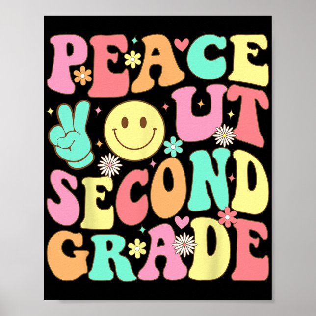 Utanför andra Klass, andra Klass, sista Scho-dagen Poster (Framsidan)