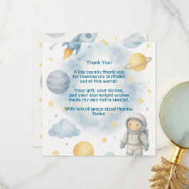 Utanför denna världen Kosmiska Kids | Rymdfest - Tack Kort