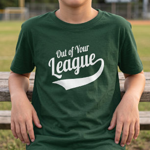 Utanför din liga - Rolig pojke tillbaka till skola Tee Shirt