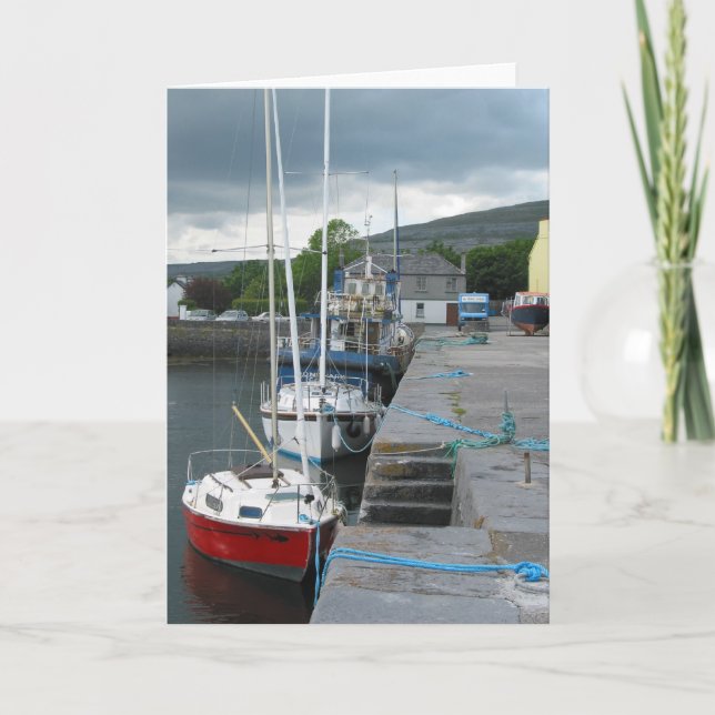 Utanför Doolin Irland Kort (Framsida)
