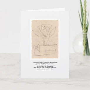 Utanför fel och höger.~ Rumi Card Kort
