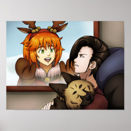 Utanför fönstret poster