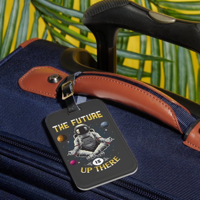 Utanför gränserna: Framtiden är uppe där - astrona Bagagebricka (Framsida Insitu 1)