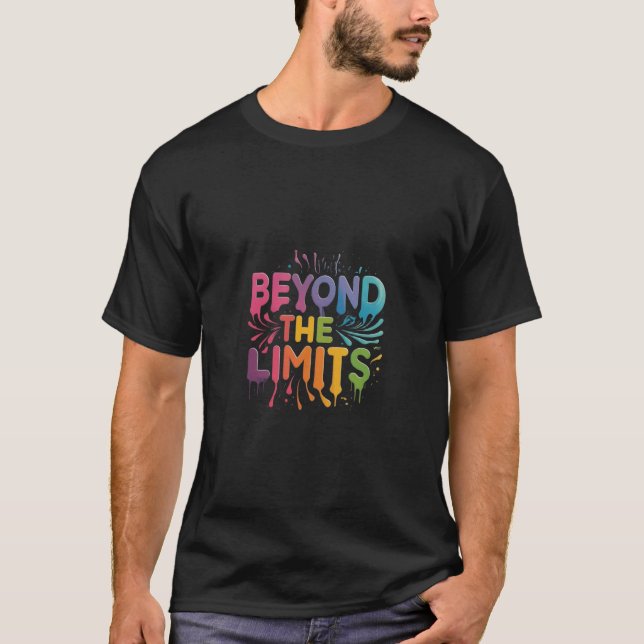 Utanför gränserna t shirt (Framsida)