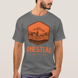 Utanför Grid Homestead av Grid Living T Shirt