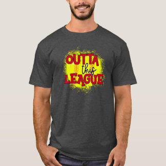 Utanför hans ligor av bollsportsentusiast t shirt