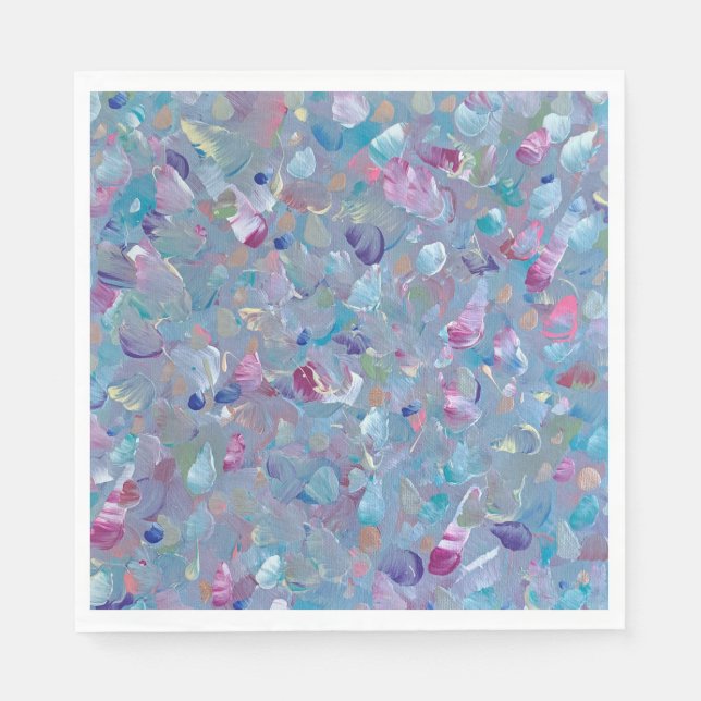 Utanför havet vid Party Napkins Pappersservett (Framsidan)