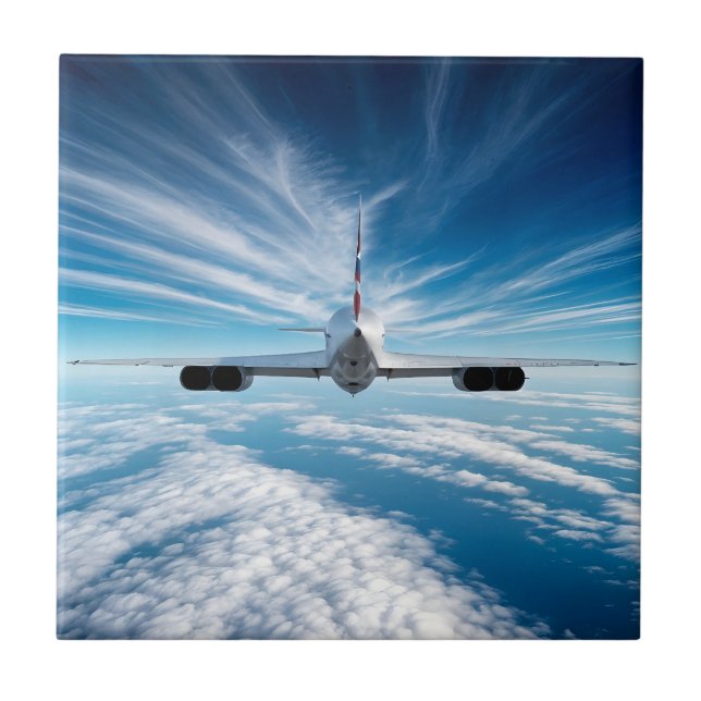 Utanför Horisont: Concorde from Behind Kakelplatta (Framsidan)