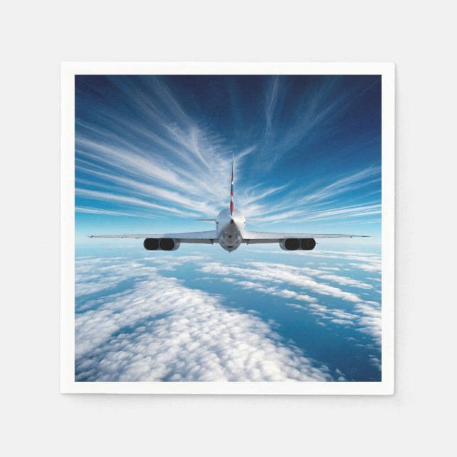 Utanför Horisont: Concorde from Behind Pappersservett (Framsidan)