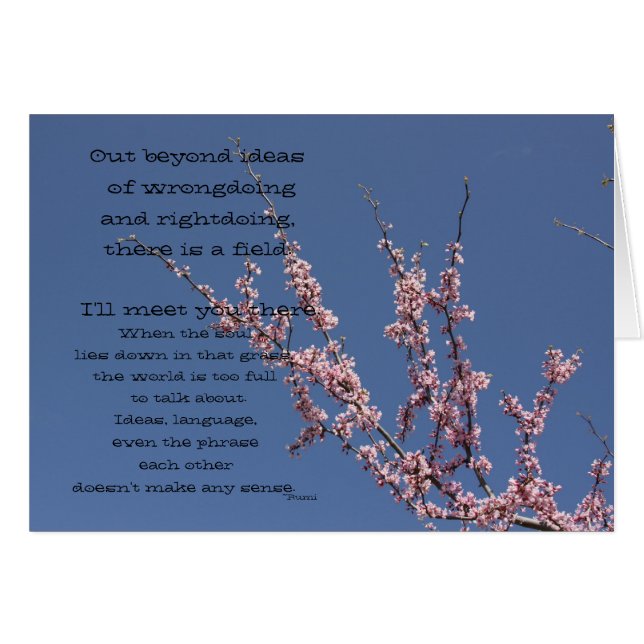 Utanför idéer hälsningskort (Framsidan Horizontal)