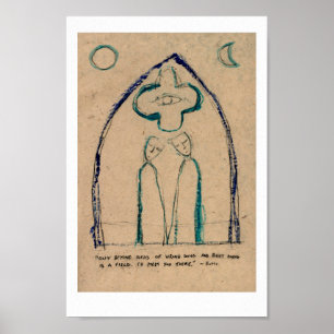 Utanför idéer om fel beteende ~ Rumi. Poster