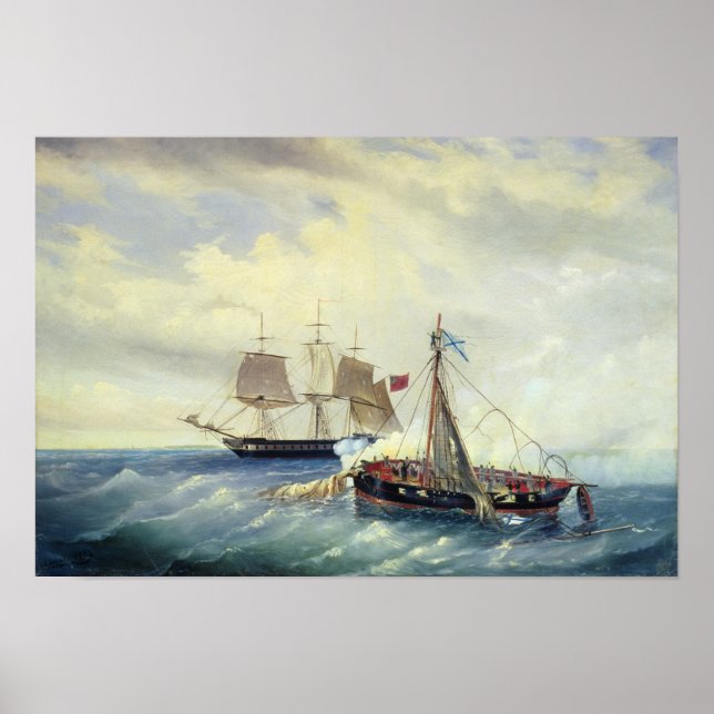 Utanför kusten på Nargenön Poster (Framsidan)