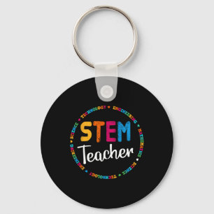 Utanför lådan Tee Steam Back to school Stem Teac Nyckelring