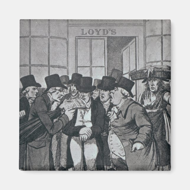 Utanför Lloyds of London Magnet (Framsidan)