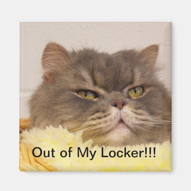 UTANFÖR LOCKER-MAGNET MAGNET (Framsidan)