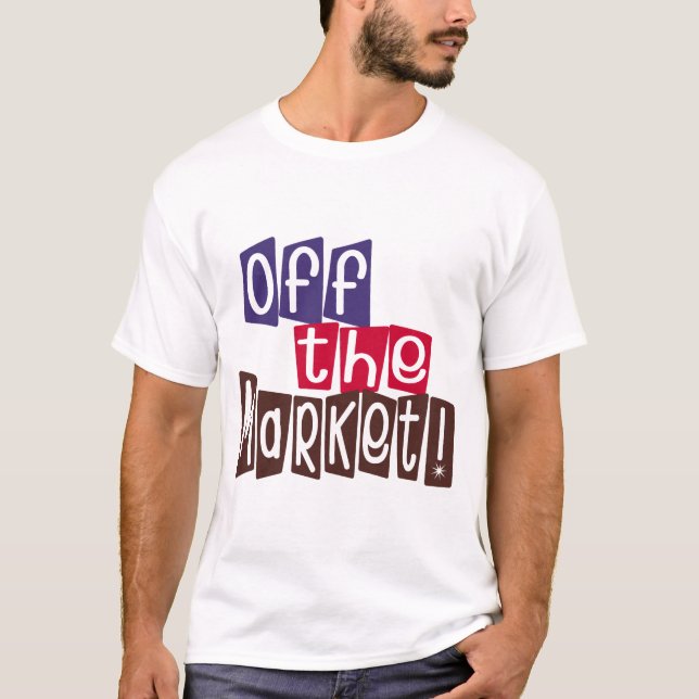 Utanför marknaden tee shirt (Framsida)