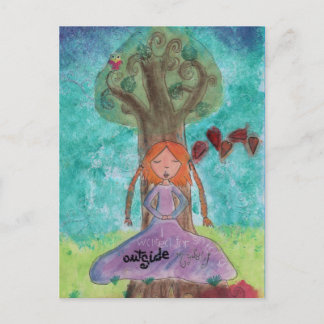 "Utanför min egen" vykort