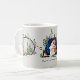 Utanför PAPPA Forest Brev Foto 1:a Fars dag Kaffemugg