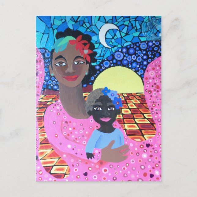 Utanför paradiset vykort (Framsida)