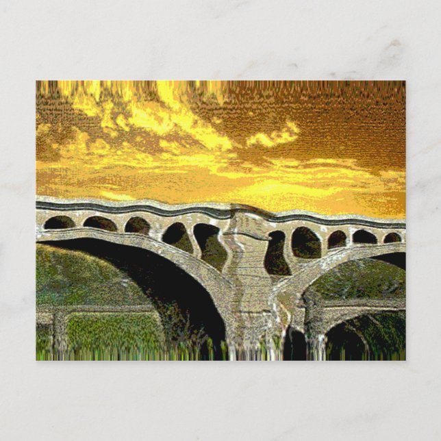 Utanför Philadelphia Vykort (Framsida)