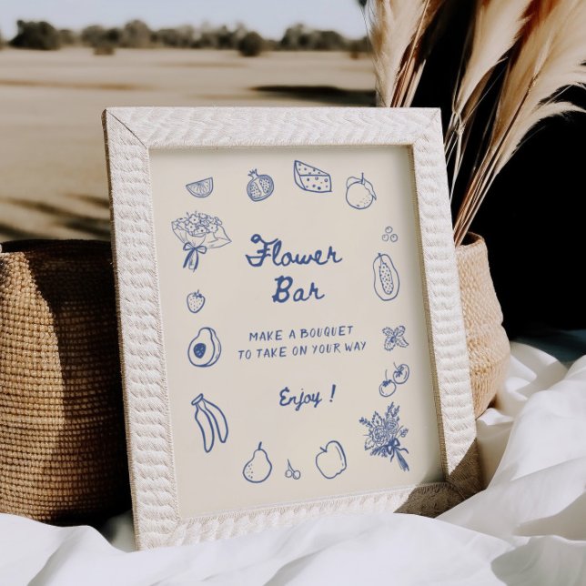 Utanför Pub av Blåblomman Hand plockade Poster (Skapare uppladdad)