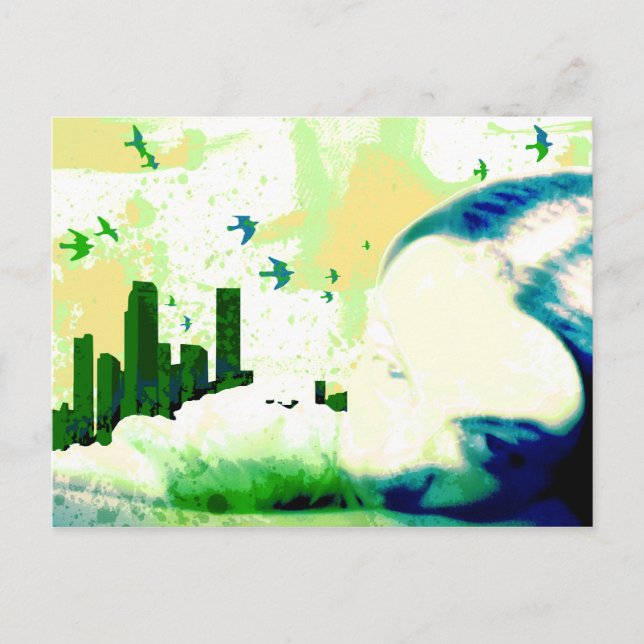 utanför räckvidden. vykort (Framsida)