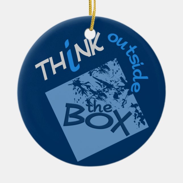 UTANFÖR RUTAN anpassningsbarnas ornament (Framsidan)