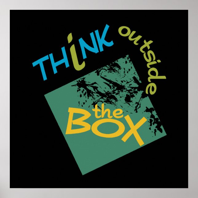 Utanför rutan poster (Framsidan)