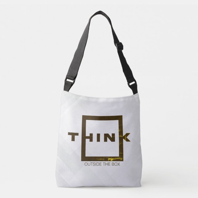 UTANFÖR RUTAN - Undergrundsversion av blandningsut Axelväska (Framsida)