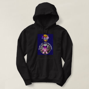UTANFÖR RYMDEN CITERAT HOODIE