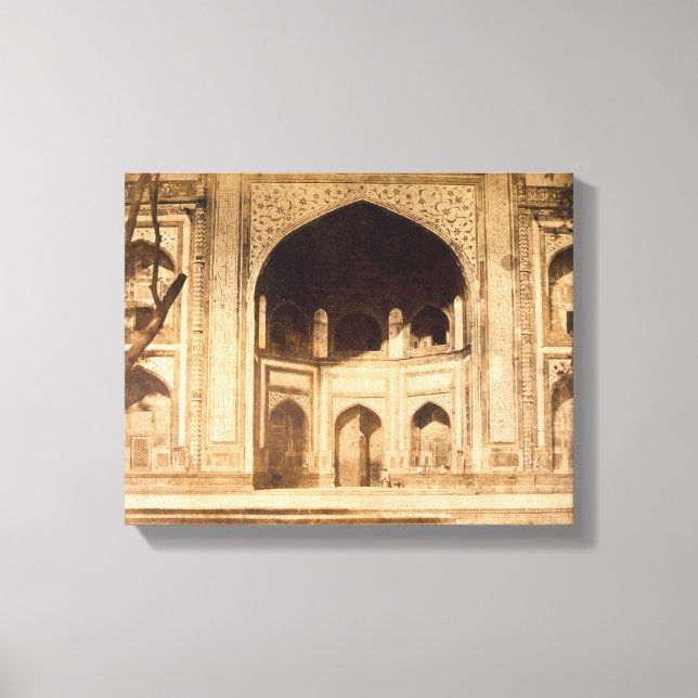 Utanför Taj Mahal, troligen illustrerad i "Ph Canvastryck (Framsida)