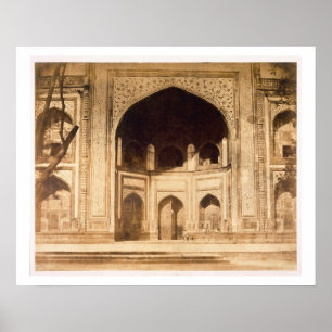 Utanför Taj Mahal, troligen illustrerad i "Ph Poster