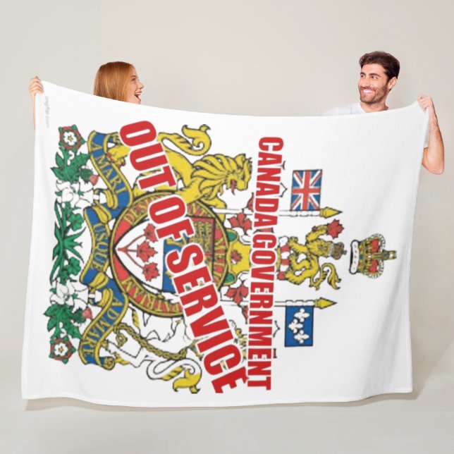 UTANFÖR TJÄNST FLEECEFILT (På plats)