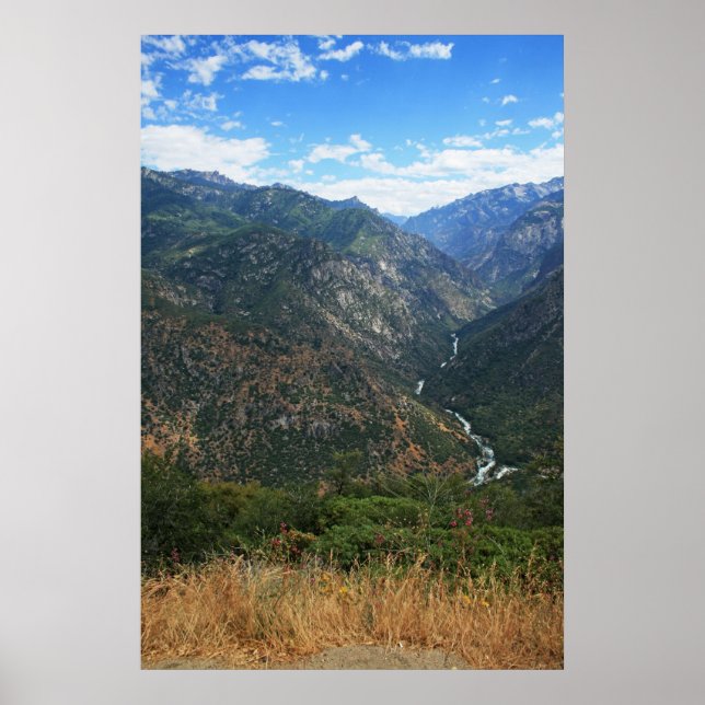 Utanför vägen till Kung Canyon Poster (Framsidan)