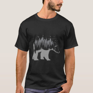 Utanför Wildlife Grizzly Bear Forest Animal Natur T Shirt