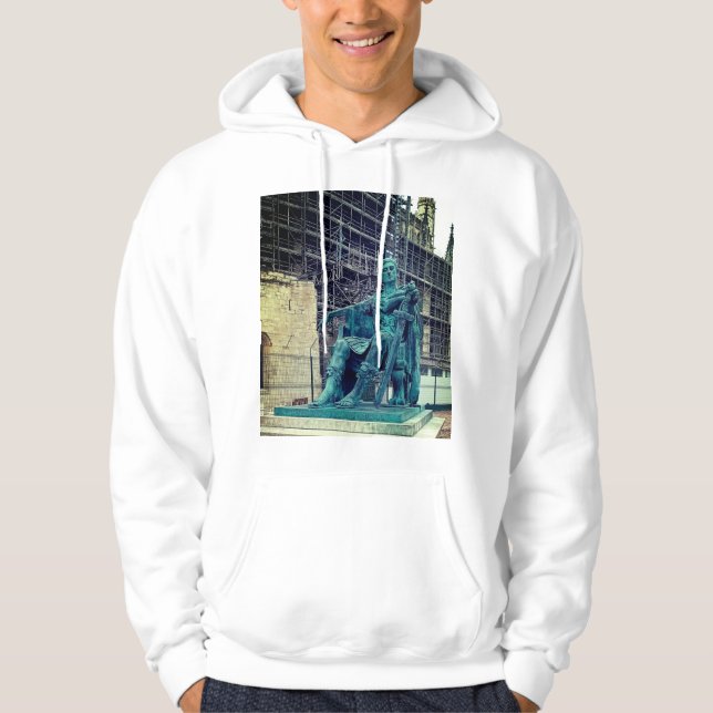 Utanför York-katedralen Hoodie (Framsida)