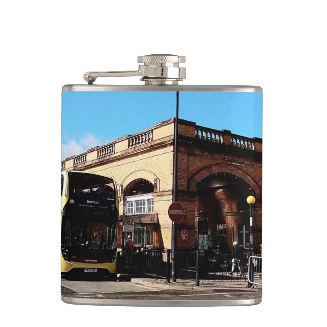 Utanför York station Fickplunta (Framsidan)