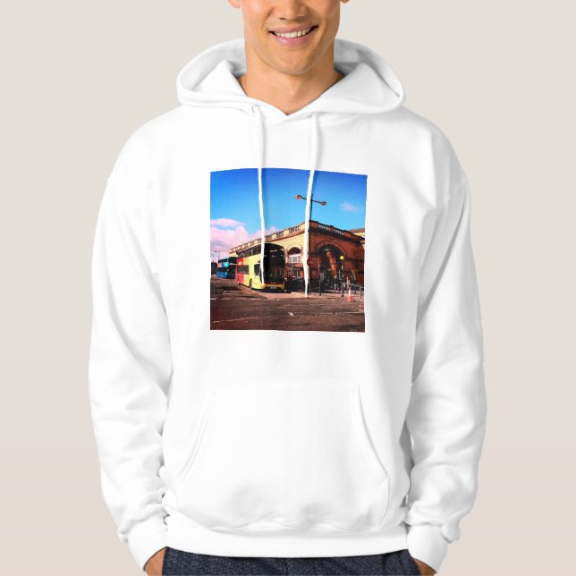 Utanför York station Hoodie (Framsida)