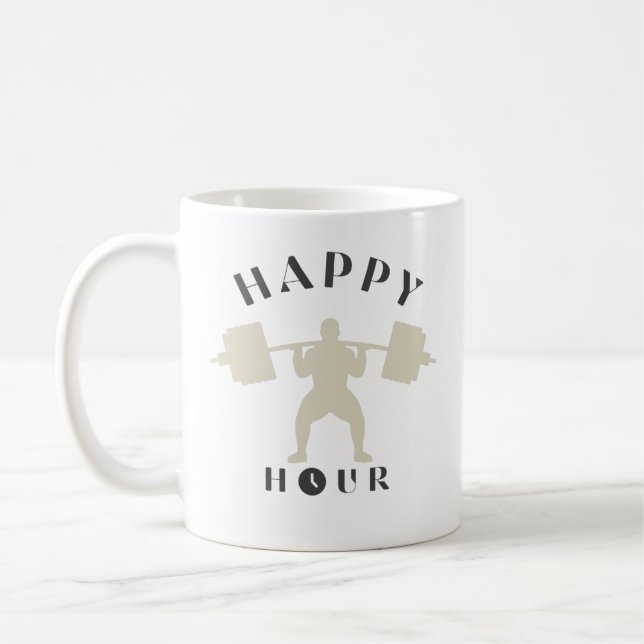 Utarbetande av Crossfit Coffee mugg Lycklig Hour F (Vänster)