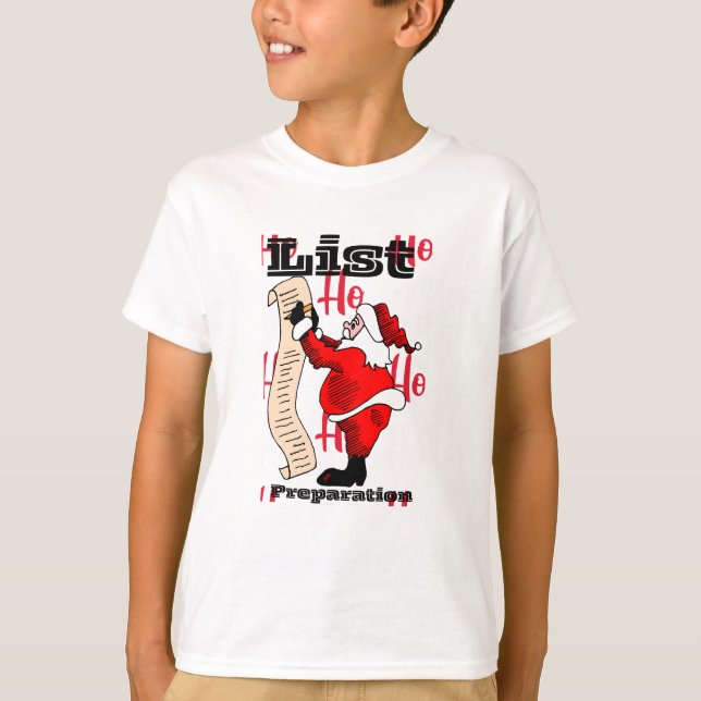 Utarbetande av lista t shirt (Framsida)