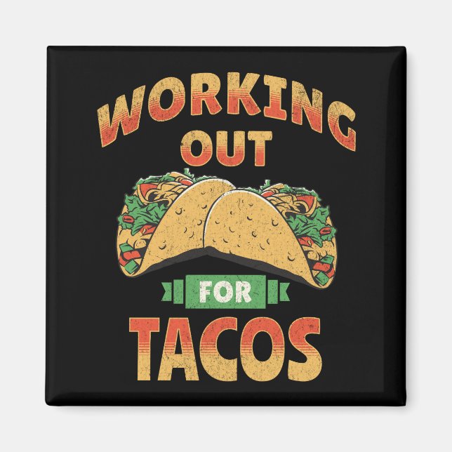 Utarbetande av Tacos Magnet (Framsidan)