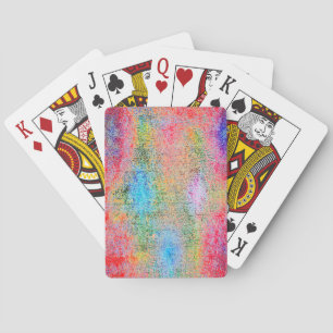 Utarmning av färg casinokort