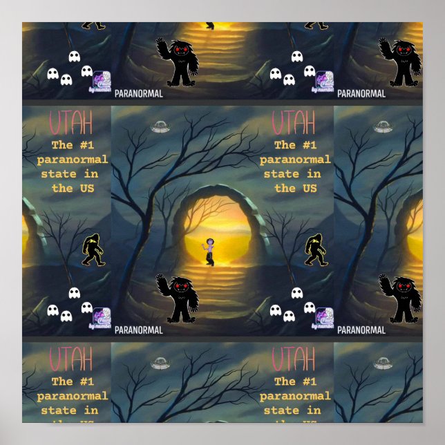 Utathe the mest paranormal state poster (Framsidan)