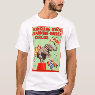 UTBILDA DJUR Ringling Bros Barnum Bailey Circus T Shirt