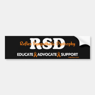 UTBILDA FÖRESPRÅKA STÖD...RSD/CRPS BILDEKAL