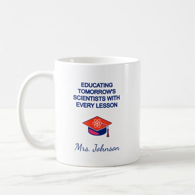 Utbilda morgondagens forskare varje lektion kaffemugg (Vänster)