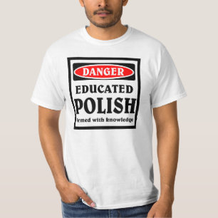 Utbilda polska t-shirt