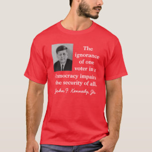 Utbilda sig Yourself, då rösta! T-shirt