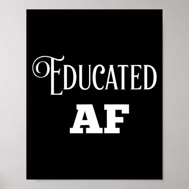 Utbildad af rolig examenspresent för henne honom 2 poster (Framsidan)