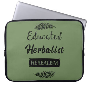 Utbildad herbalist laptop fodral